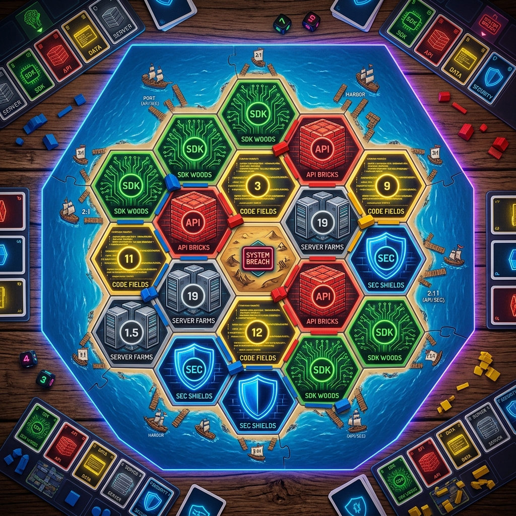 Expanding the Board Catan-style Tech Map